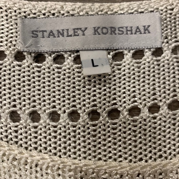 Vintage Stanley Korshak HandLoomed imported from Italy Yarn sweater - Picture 11 of 16